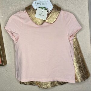 Kate Spade Pink Rose Gold 2-piece skirt set